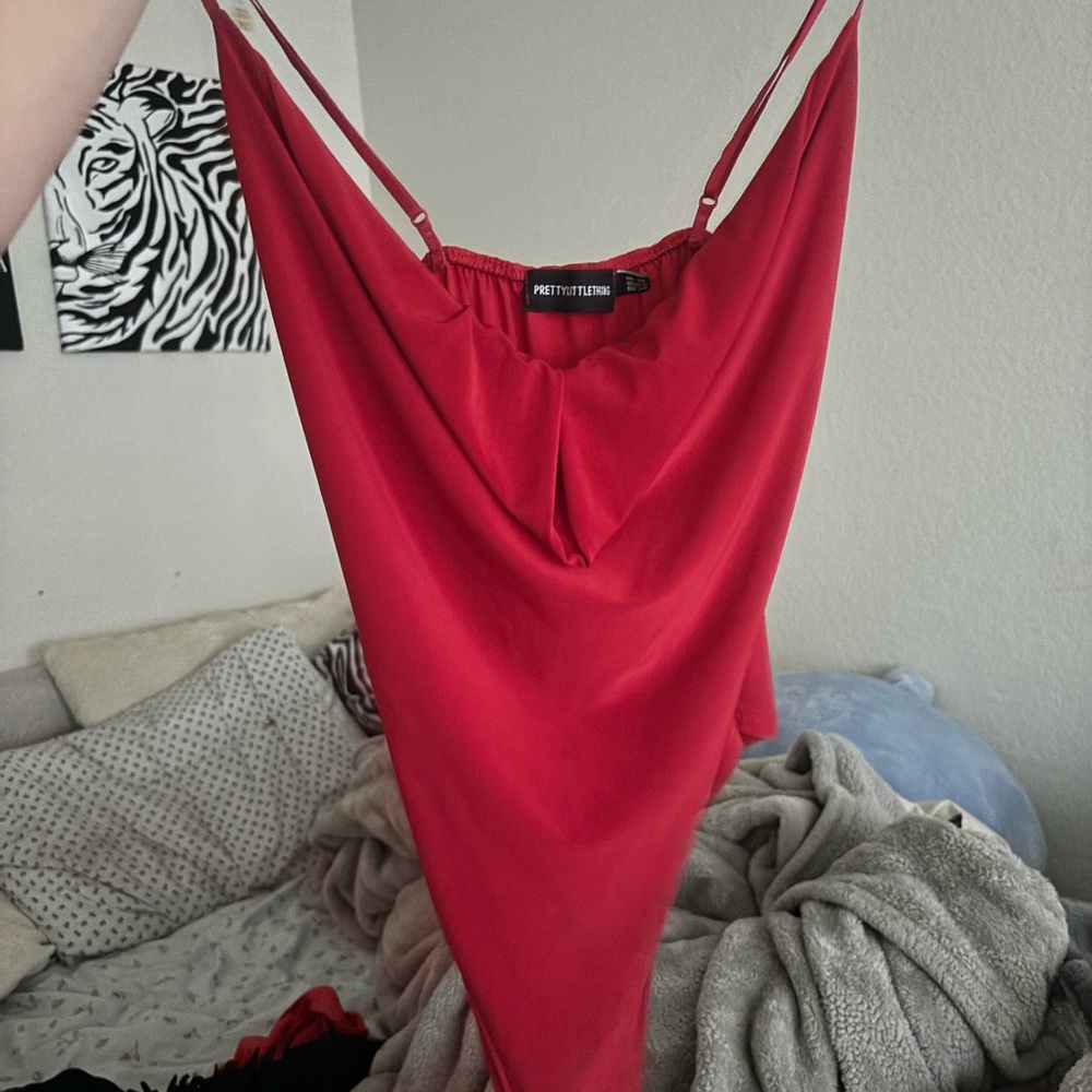 Cowl neck body suit